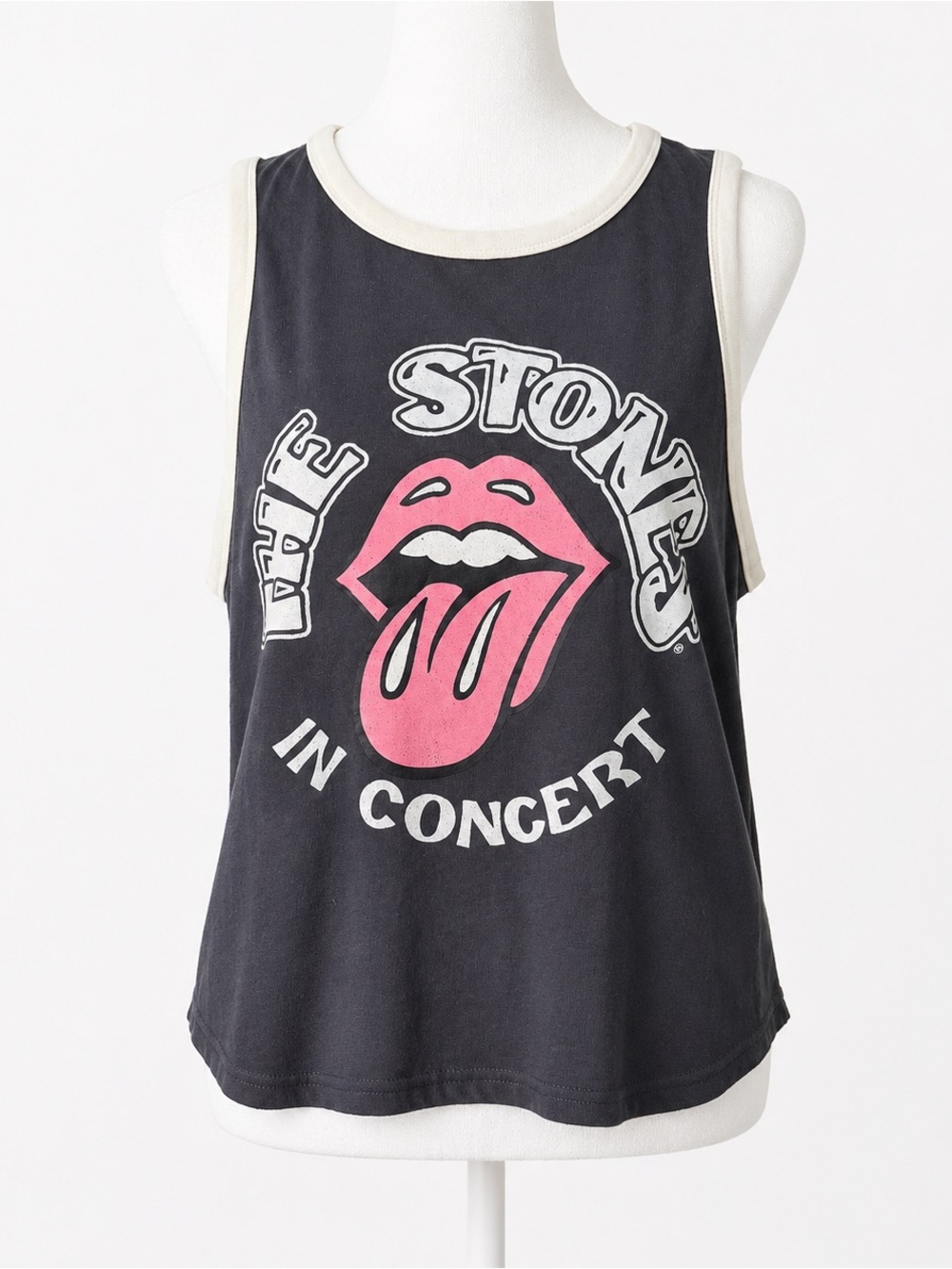 🎉 3 for $30 🎉 Rolling Stones Graphic Tank Top Size Large | Vintage Rock Band Tee